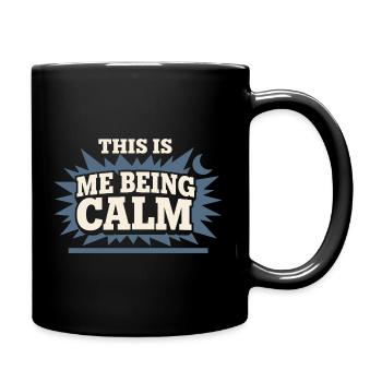 Perimenopause Humor Perimenopause - Tasse einfarbig - Schwarz - Rechts