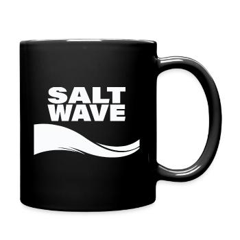 SALT WAVE - Tasse einfarbig - Schwarz - Rechts