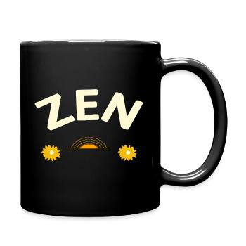 Zen - Full Colour Mug - black - Right