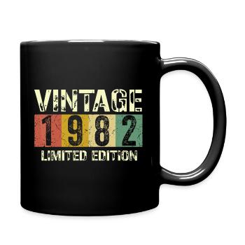 Millésime 1982 Edition Limitée - Mug uni - noir - Droite