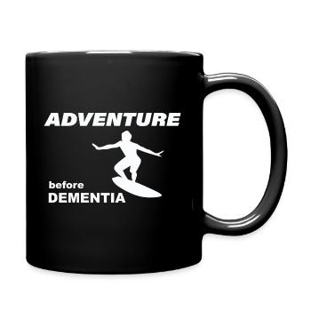 SURF ADVENTURE - Full Colour Mug - black - Right