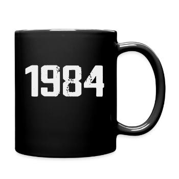 Legendary Since 1984 Vintage 1984 Retro 1984 - Full Colour Mug - black - Right