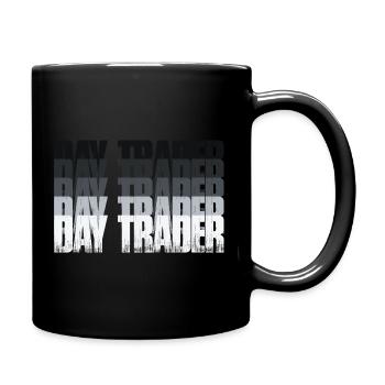 Day Trader Marché boursier Trader boursier - Mug uni - noir - Droite