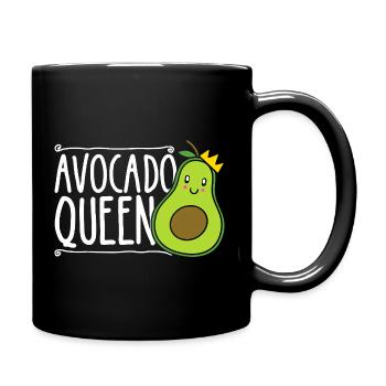 Avocado Queen - Full Colour Mug - black - Right