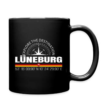 Lunebourg - Mug uni - noir - Droite