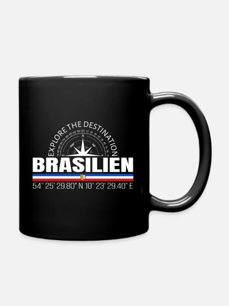 Brésil - Mug uni - noir