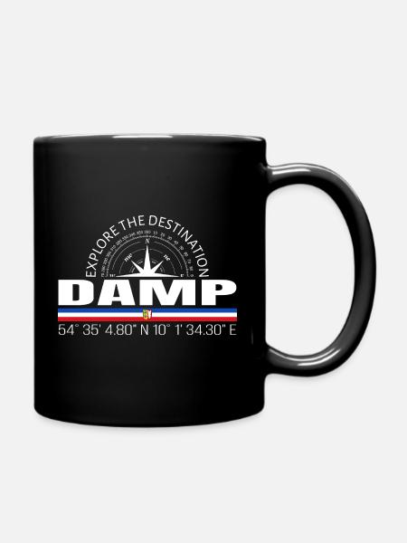 Damp - Tasse einfarbig - Schwarz
