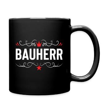 Client House Construction - Full Colour Mug - black - Right