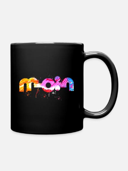 Hello - Full Colour Mug - black