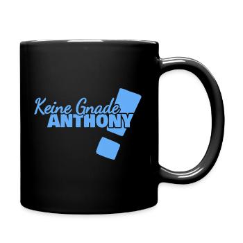 Spruch Anthony - Tasse einfarbig - Schwarz - Rechts