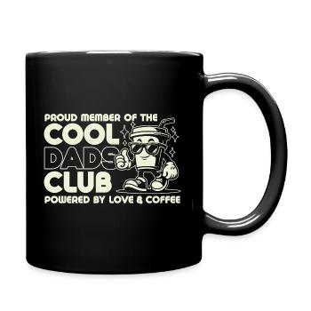Club des papas cool - Cadeau de fête des pères papa papa - Mug uni - noir - Droite
