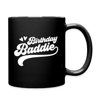 Birthday villain - Full Colour Mug - black - Right