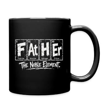 Père – L’Élément Noble - Mug uni - noir - Droite