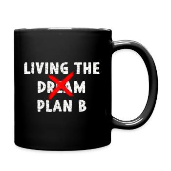 Plan_B - Full Colour Mug - black - Right