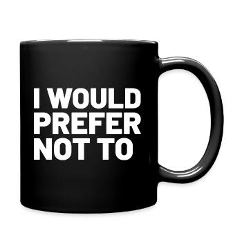 Bartleby - Full Colour Mug - black - Right