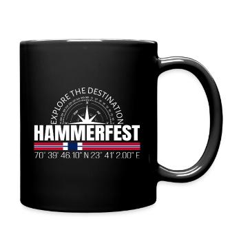 Hammerfest - Mug uni - noir - Droite