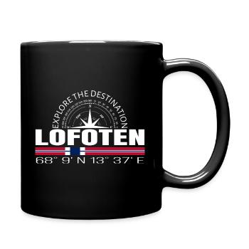 Lofoten - Full Colour Mug - black - Right
