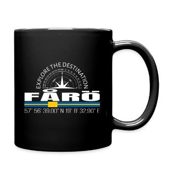 Faro - Full Colour Mug - black - Right