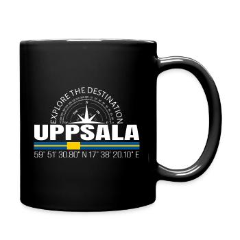 Uppsala - Tasse einfarbig - Schwarz - Rechts