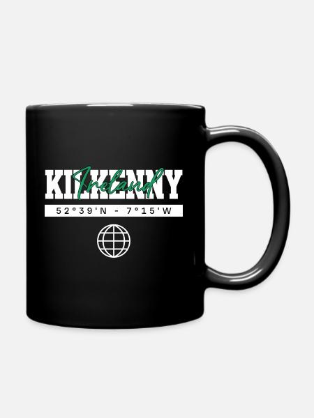 Kilkenny Irland Koordinaten Reise Souvenir - Tasse einfarbig - Schwarz