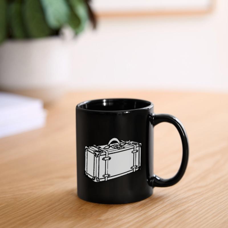 backpack suitcase backpack bag briefcase121 Full Colour Mug