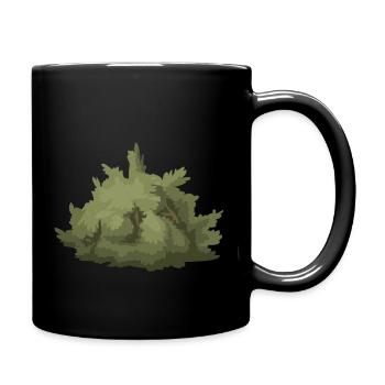 strauecher buesche shrubbery garten garden plants2 - Tasse einfarbig - Schwarz - Rechts