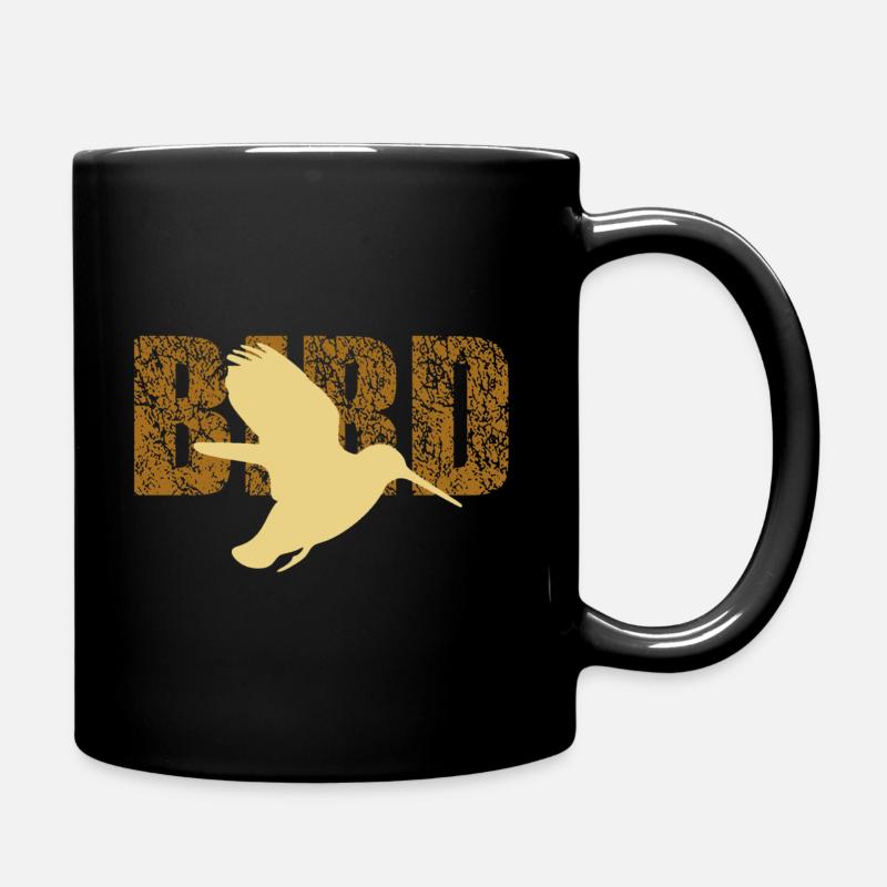 bird - Tasse einfarbig - Schwarz