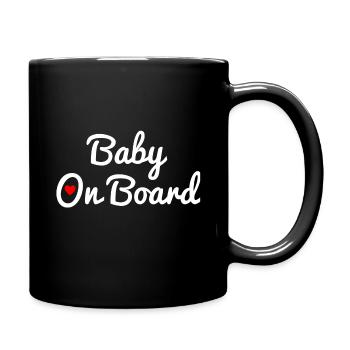 baby - Full Colour Mug - black - Right