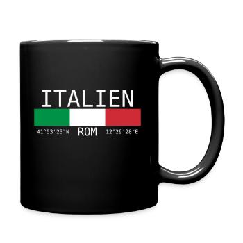 Italie Rome Italie Roma - Mug uni - noir - Droite