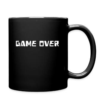 Game over - Full Colour Mug - black - Right