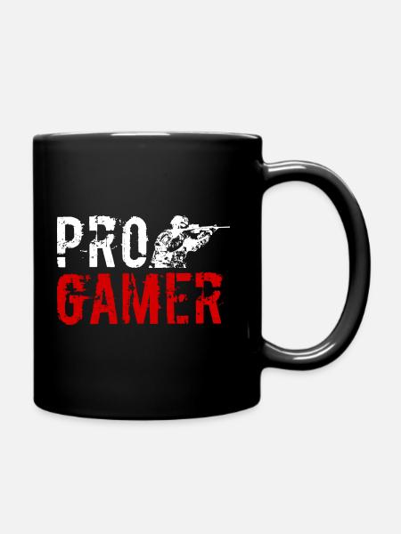 Progamer Gaming Ego Shooter - Tasse einfarbig - Schwarz