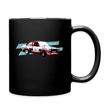 Drifting Rally Escort - Full Colour Mug - black - Right