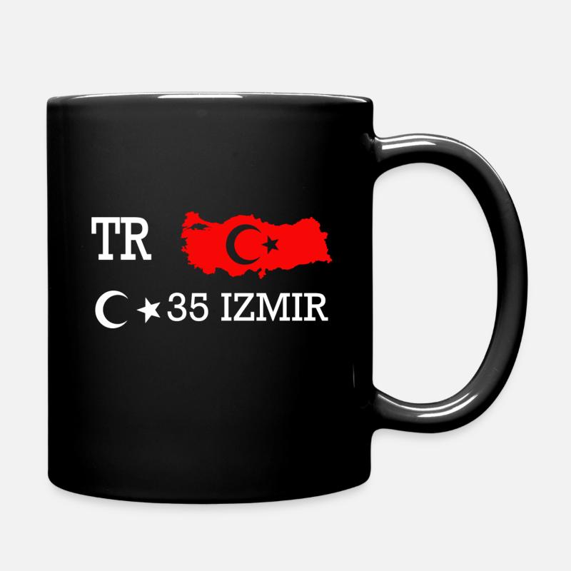 35 IZMIR TÜRKEI - Tasse einfarbig - Schwarz
