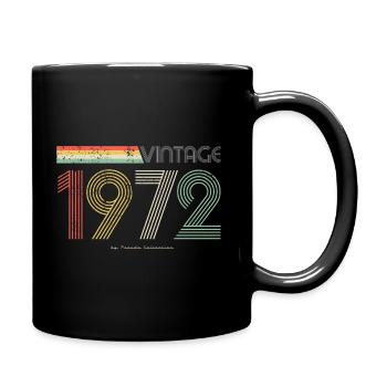 Vintage 1972 Pseudo Collection - Tasse einfarbig - Schwarz - Rechts
