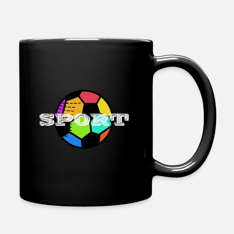 Sport - Full Colour Mug - black