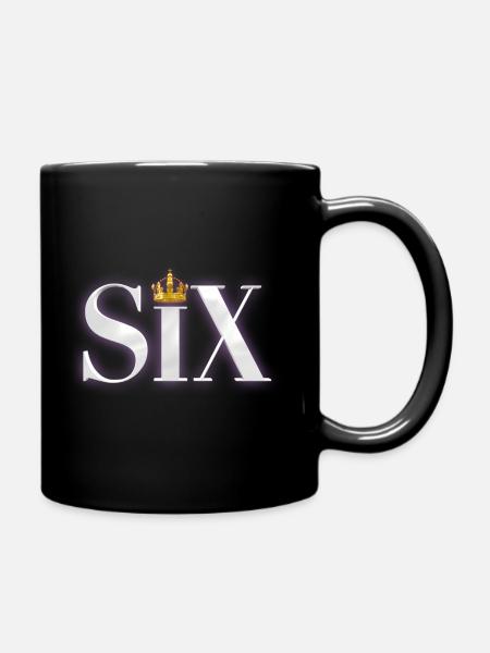 SIX Logo 1 - Tasse einfarbig - Schwarz