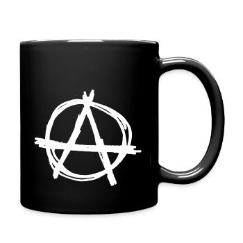 Anarchie - Mug uni - noir - Droite