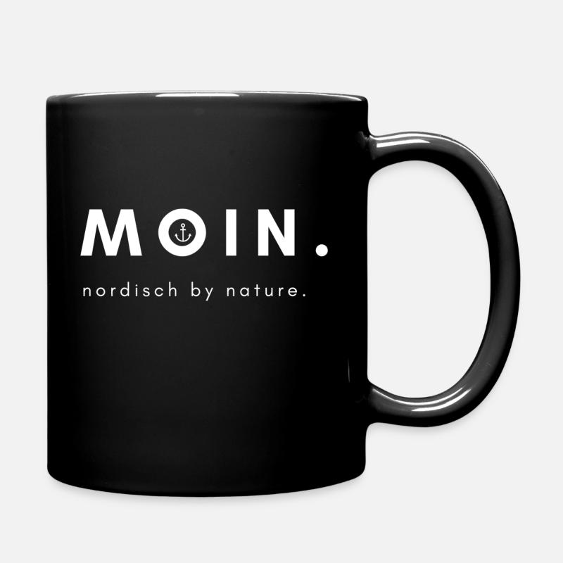 MOIN - Tasse einfarbig - Schwarz