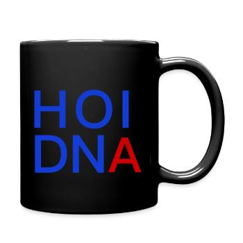 Heidenheim Hoidna bleu rouge - Mug uni - noir - Droite