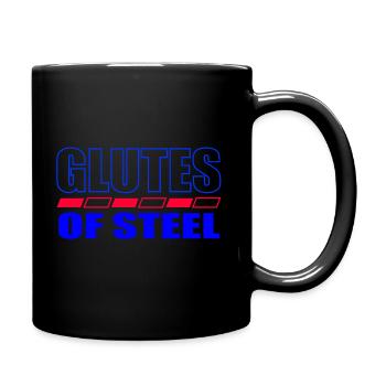 GLUTFS OF STEEL GYM - Tasse einfarbig - Schwarz - Rechts