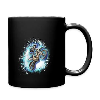 moto,motocycle, biker, graffiti, motocross - Mug uni - noir - Droite