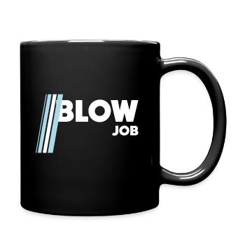 blowjob - Full Colour Mug - black - Right