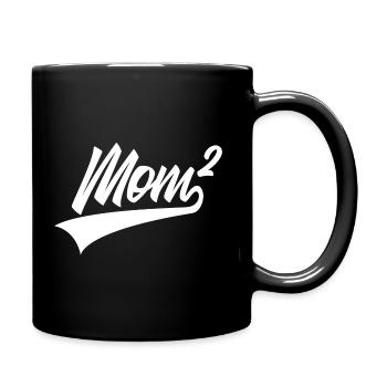 MOM HIGH 2 TWO MOM TWIN - Full Colour Mug - black - Right