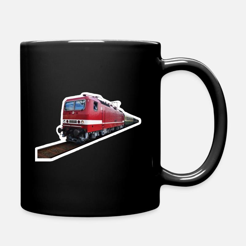 E-Lok BR243 - Tasse einfarbig - Schwarz