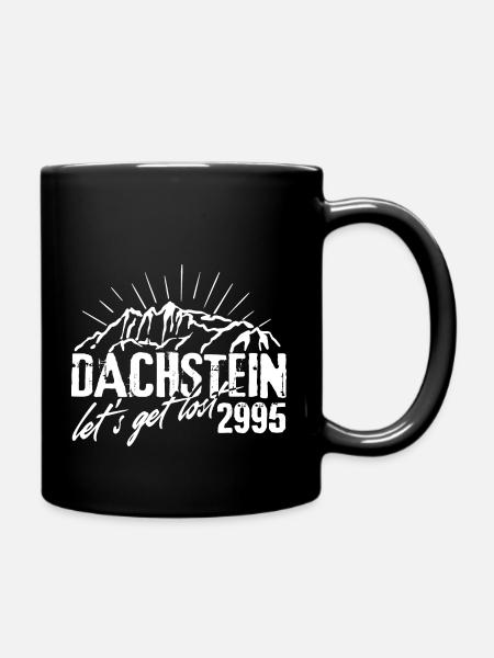 Dachstein 2995 Berg Schladming Steiermark Vintage - Tasse einfarbig - Schwarz