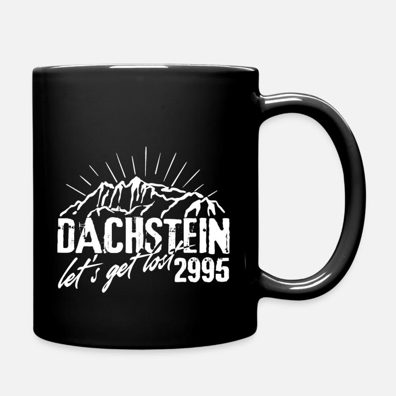 Dachstein 2995 Berg Schladming Steiermark Vintage - Tasse einfarbig - Schwarz