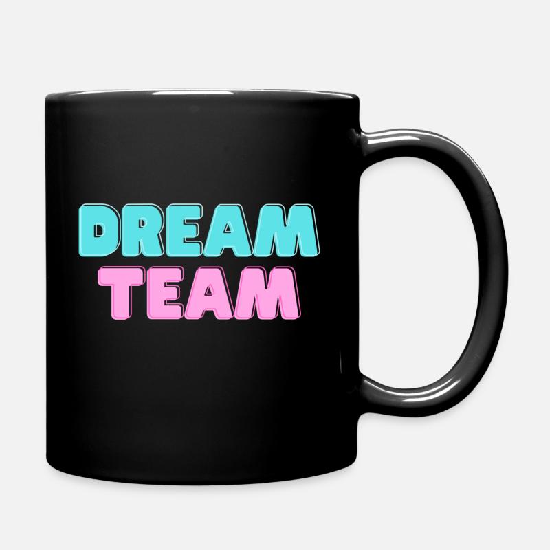DREAM TEAM - Mug uni - noir