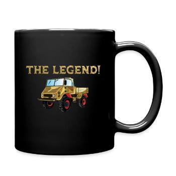 Die Legende - La Légende / Unimog - Mug uni - noir - Droite