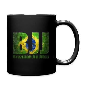 BJJ Jiu Jitsu Brésilien Art Martial MMA Combat - Mug uni - noir - Droite