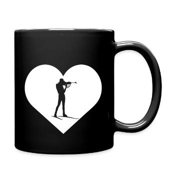 Biathlon - Full Colour Mug - black - Right